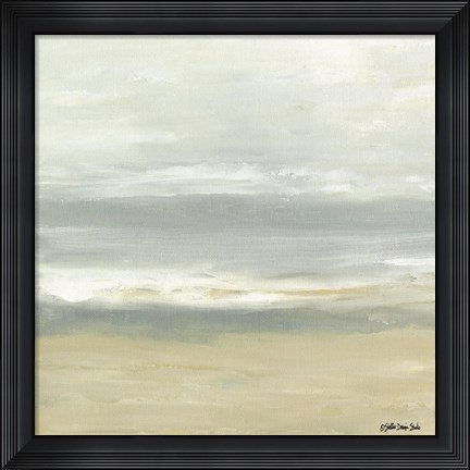 Framed Coastal Blend 1 Print