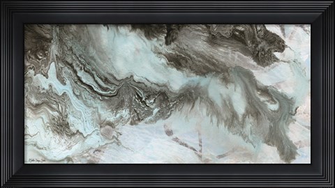 Framed Marbled 1 Print