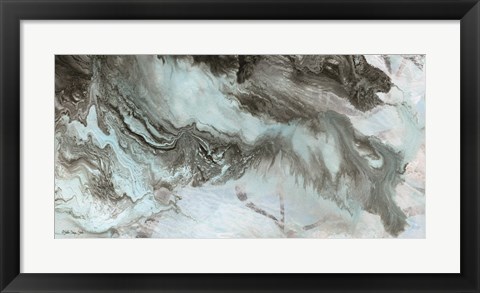 Framed Marbled 1 Print