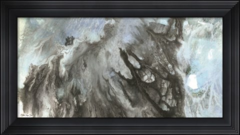 Framed Marbled 2 Print