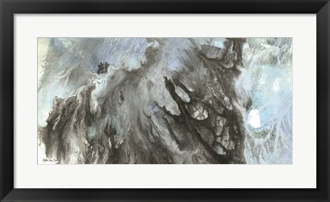 Framed Marbled 2 Print