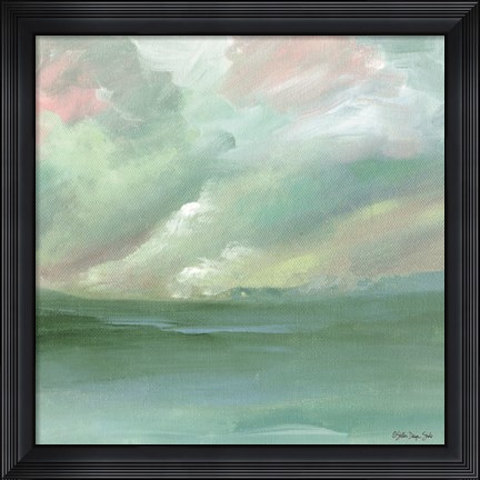 Framed Calm Horizon 4 Print