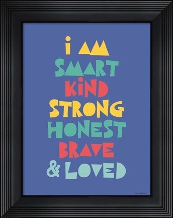 Framed I Am Smart? Print