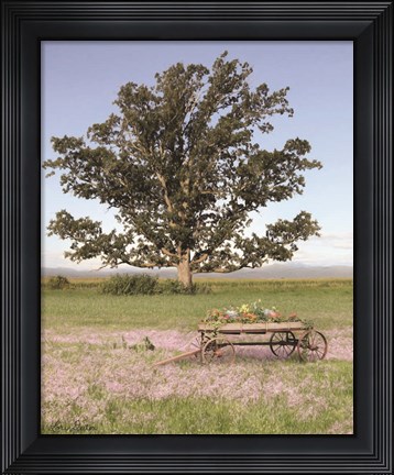Framed Yesteryear Wagon Print