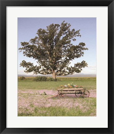 Framed Yesteryear Wagon Print