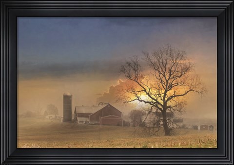 Framed Stormy Weather Print