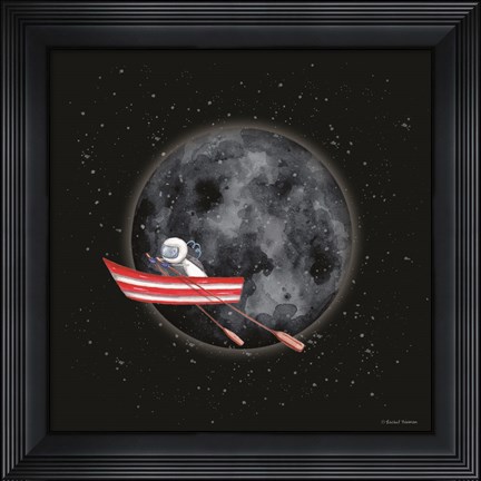 Framed Sail to the Moon Print