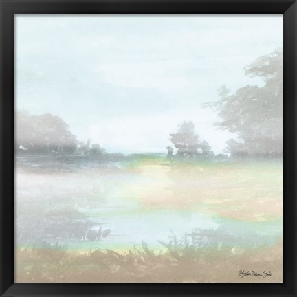 Framed Through the Mist 2 Print