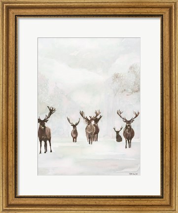 Framed Winter Tribe Print