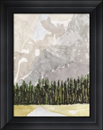 Framed Mountain Retreat 1 Print