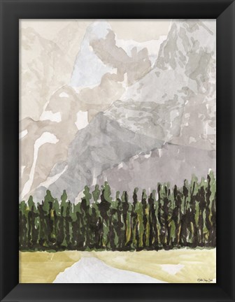 Framed Mountain Retreat 1 Print