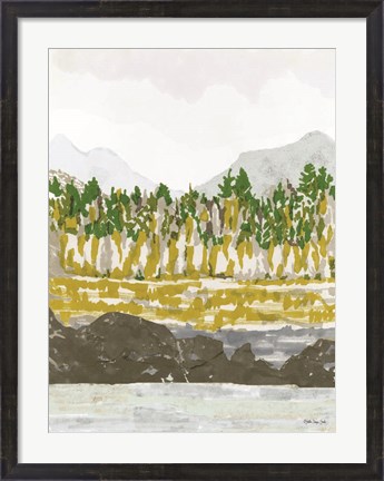 Framed Mountain Retreat 3 Print