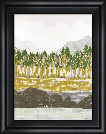 Framed Mountain Retreat 3 Print