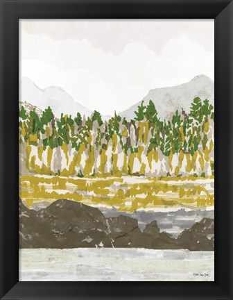 Framed Mountain Retreat 3 Print