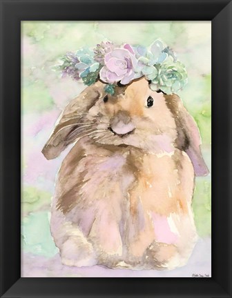 Framed Bunny Bella Print