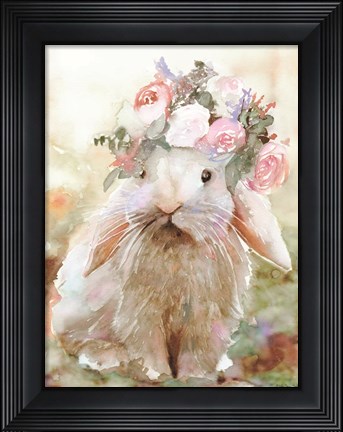 Framed Bunny Sophia Print