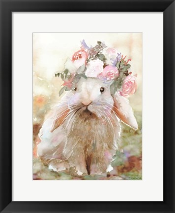 Framed Bunny Sophia Print