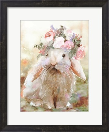 Framed Bunny Sophia Print