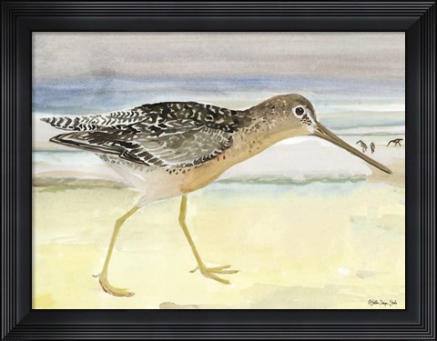 Framed On the Beach 1 Print