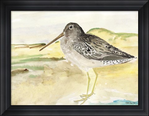 Framed On the Beach 2 Print
