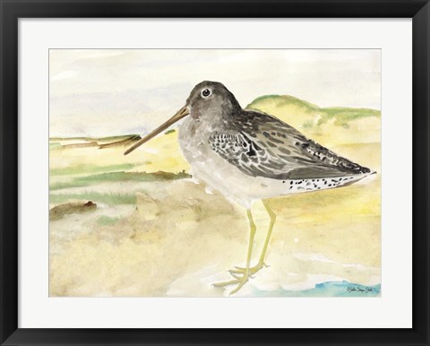 Framed On the Beach 2 Print