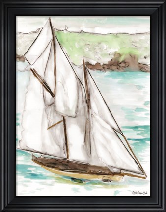 Framed Sailing 1 Print