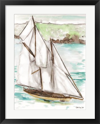 Framed Sailing 1 Print