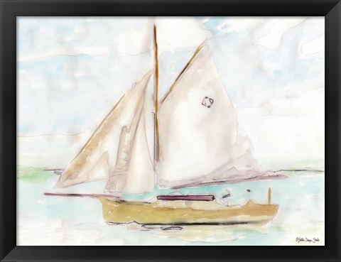 Framed Sailing 2 Print