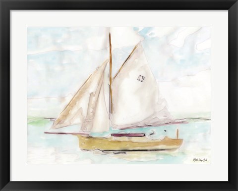 Framed Sailing 2 Print