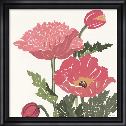Framed Floral Study 1 Print