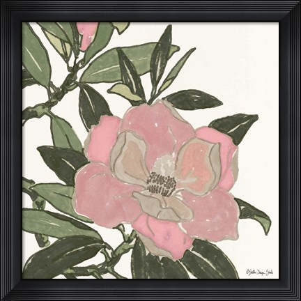 Framed Floral Study 2 Print
