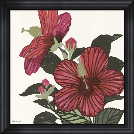 Framed Floral Study 4 Print