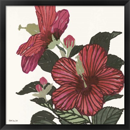 Framed Floral Study 4 Print