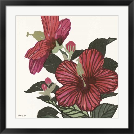 Framed Floral Study 4 Print