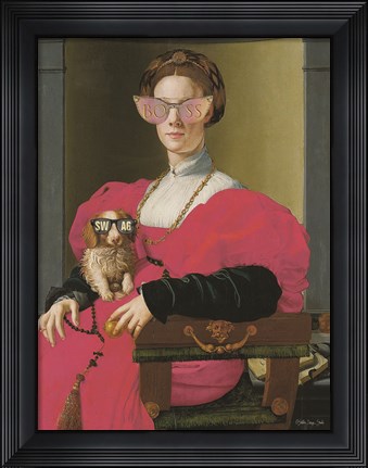 Framed Boss Lady Print