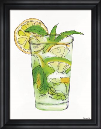 Framed Mint Julip Print