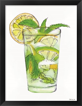 Framed Mint Julip Print