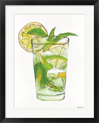 Framed Mint Julip Print