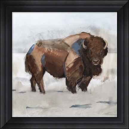 Framed Lodge Guardian I Print