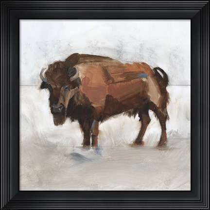 Framed Lodge Guardian II Print