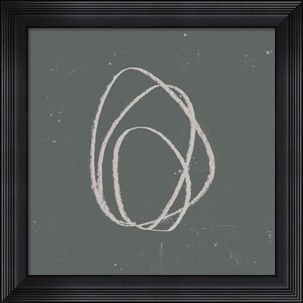 Framed Rock Clutch II Print