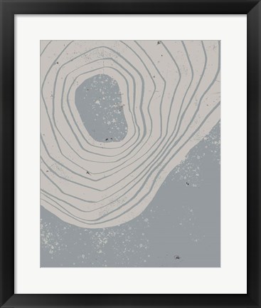 Framed Lithic Loop II Print