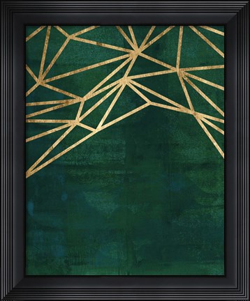 Framed Jungle Web I Print