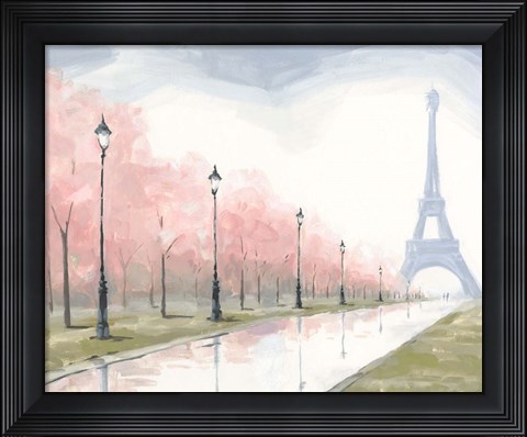 Framed Paris au Printemps I Print
