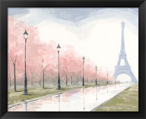 Framed Paris au Printemps I Print