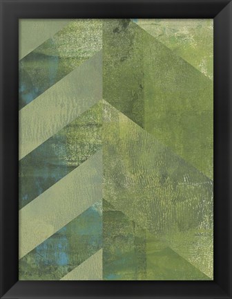 Framed Emerald Canopy II Print