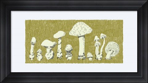 Framed Forest Fungi II Print