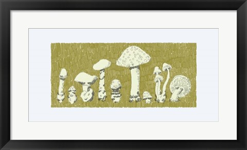 Framed Forest Fungi II Print