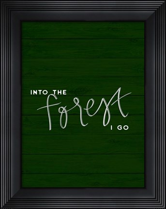 Framed Hug a Tree II Print