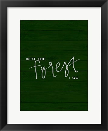 Framed Hug a Tree II Print